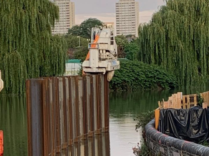 Press/ silent piling projects