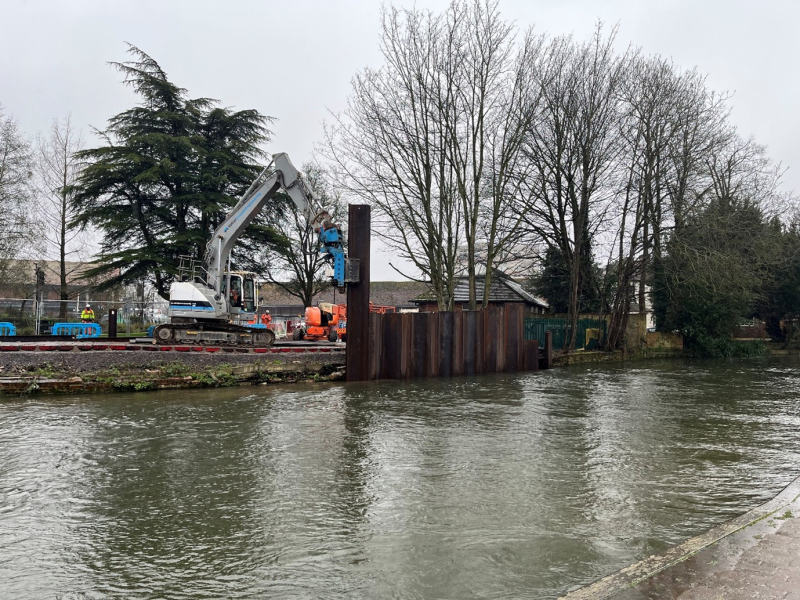 VolkerGround Engineering at Newbury Wharf