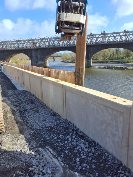 VGE Preston Flood wall