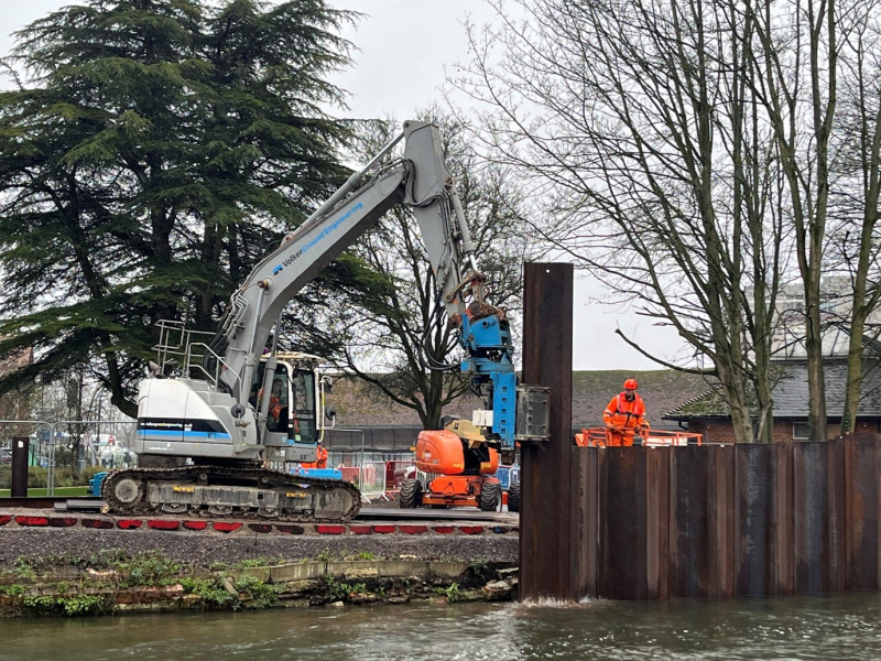 VolkerGround Engineering at Newbury Wharf